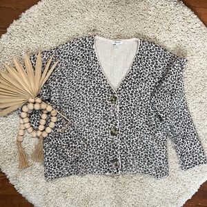 Madewell Floral Cardigan